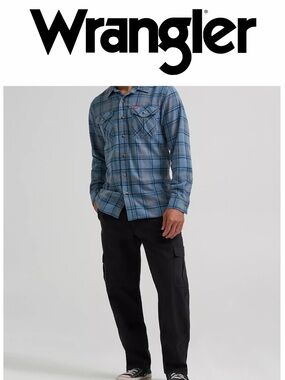 EUC Wrangler Fleece Lined Cargo Pants